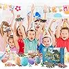 Kids-Bath-Bombs-Venares-Children-Bath-Bombs-with-Surprise-Toys-Inside-Dinosaur-Toys-Gift-Blind-Box-Handmade-Organic-Natural-Fizzy-Bath-Bombs-for-Kids Kid Bath Bombs, Venares Dinosaur Bath Bombs for Kids, 6 x 80G Handmade Organic Natural Fizzy Kids Bath Bombs with Toy…
