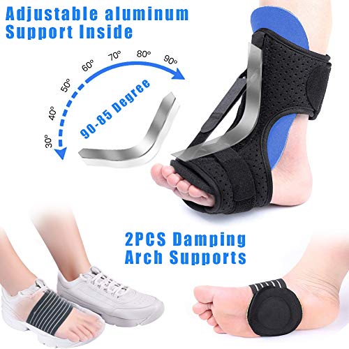 Plantar Fasciitis Splint Night Foot Drop Orthotic Brace