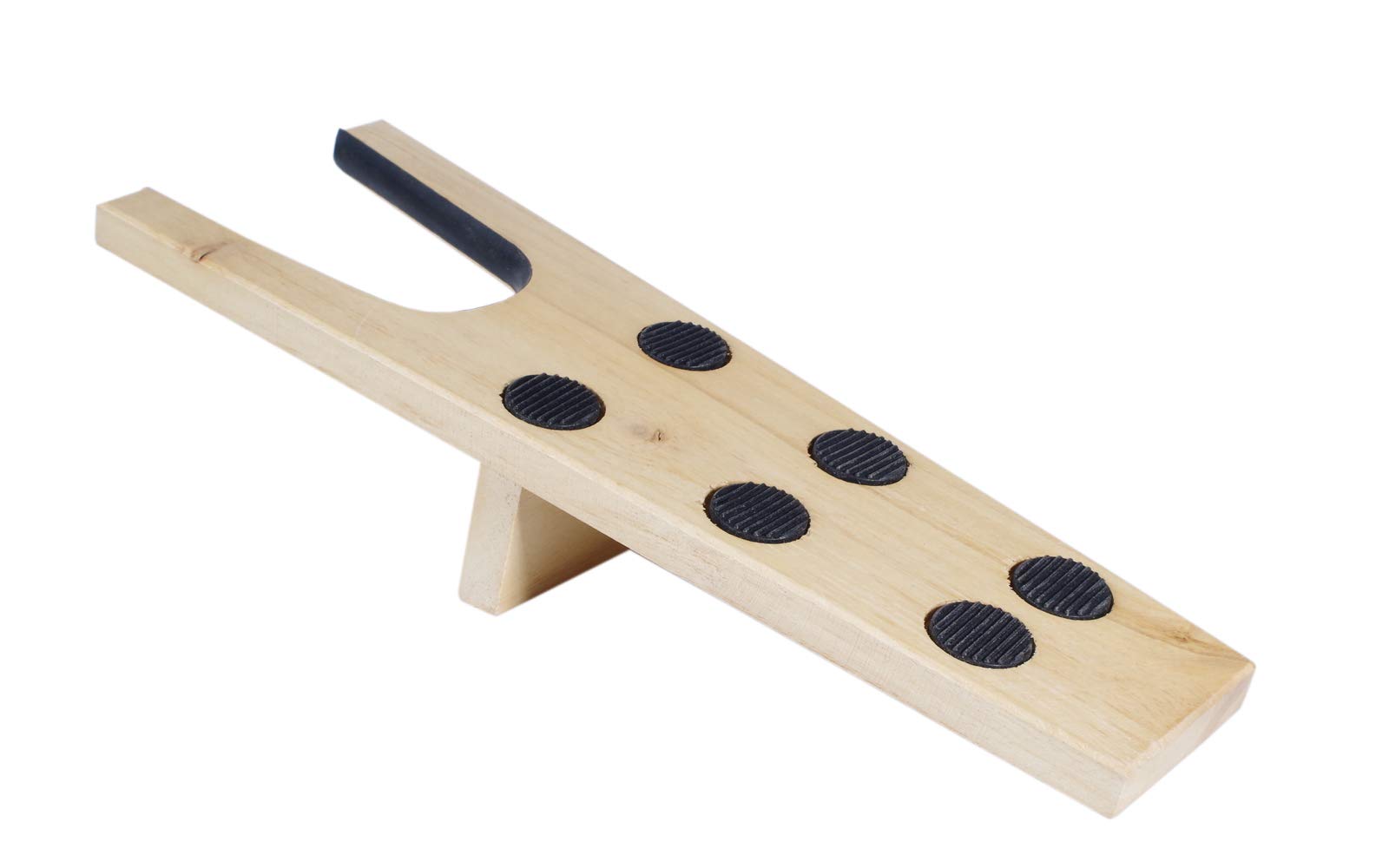 Kaps Wooden Boot Jack | Sturdy and Strong Wellington Boot Remover With Non-slip Rubber Dots Makes Taking Off Boots Very Easy (1PC)