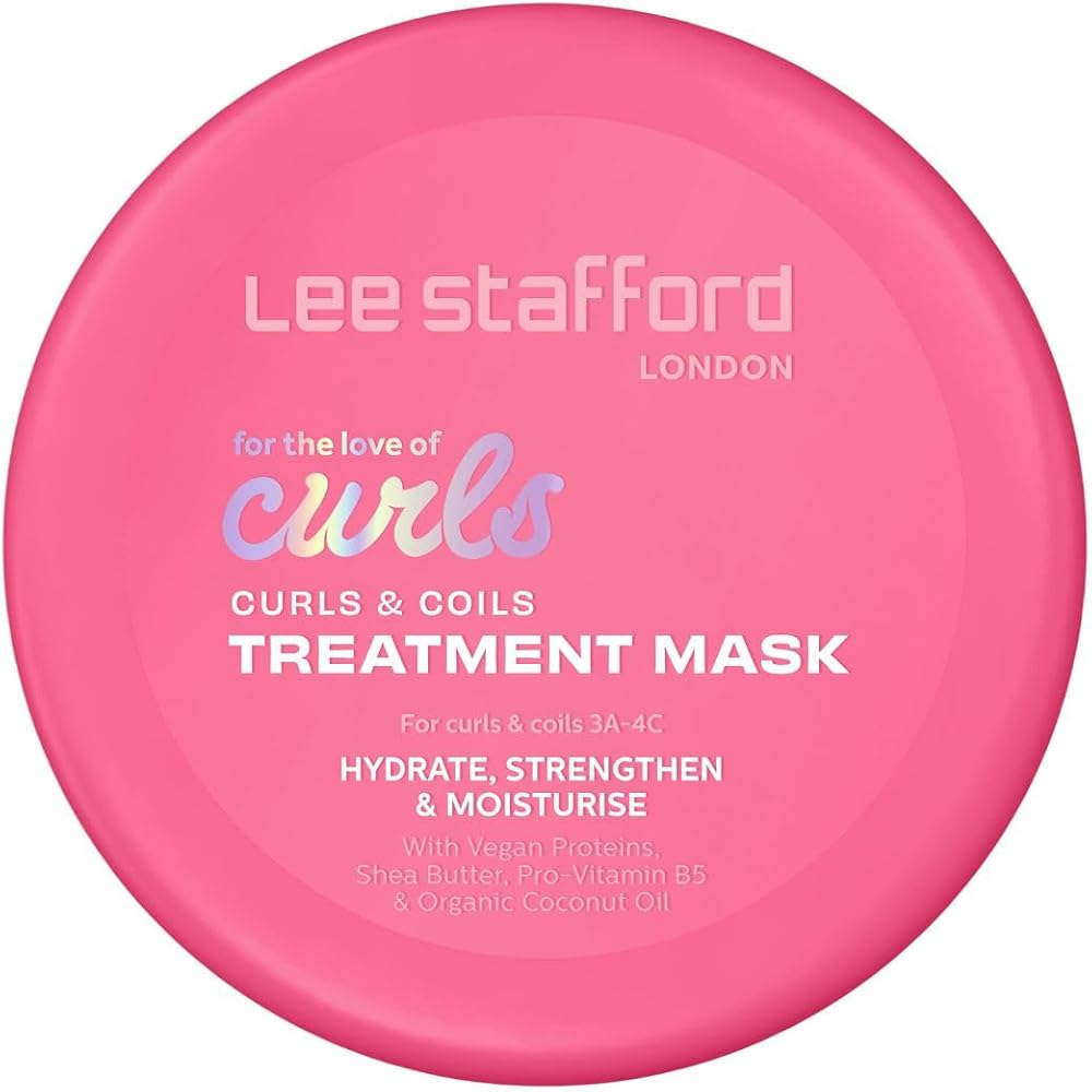 Lee Stafford Curls & Coils Hair Mask for Curly & Coily Hair 200ml