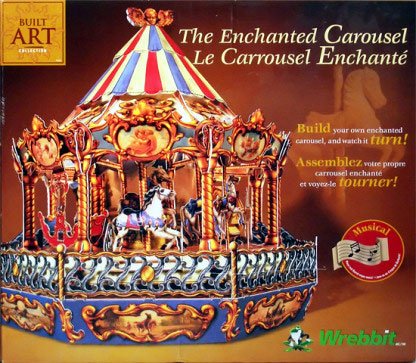 Carousel the Enchanted Carousel KIT By Built Art Collection by Wrebbit