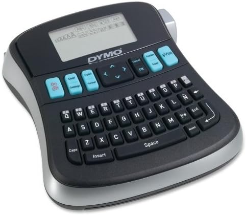 Wholesale CASE of 5 - Dymo LabelManager 210D Label Maker-Label Maker, 2-1/2"x6-2/5"x6", Black/Gray