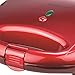 Brentwood  TS-240R  Non-Stick  Compact  Dual  Sandwich  Maker,  Red