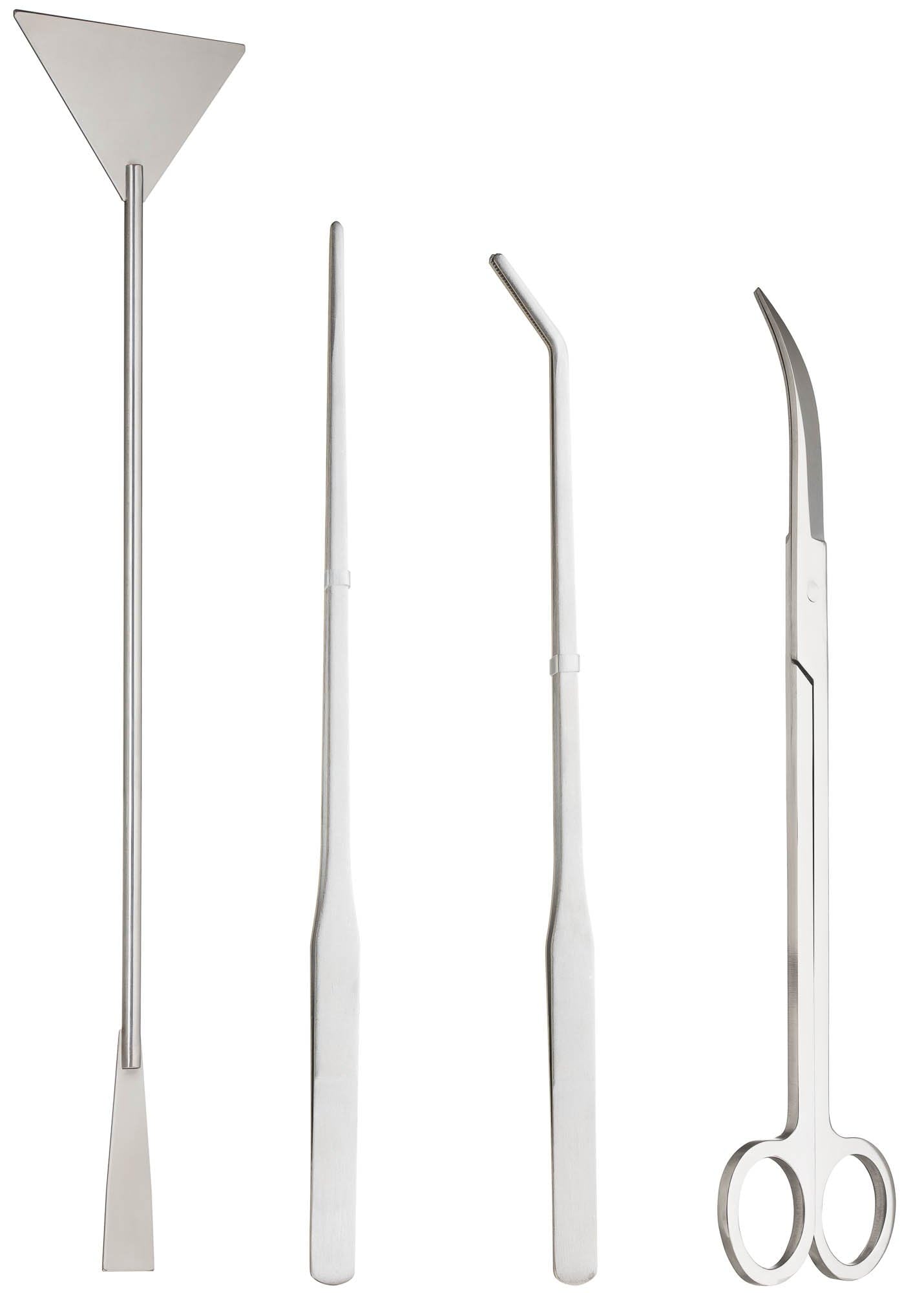 YoiYee 4-Piece Aquarium Aquascaping Kit, Stainless Steel Tools for Aquatic Plant Care and Tank Maintenance 2026