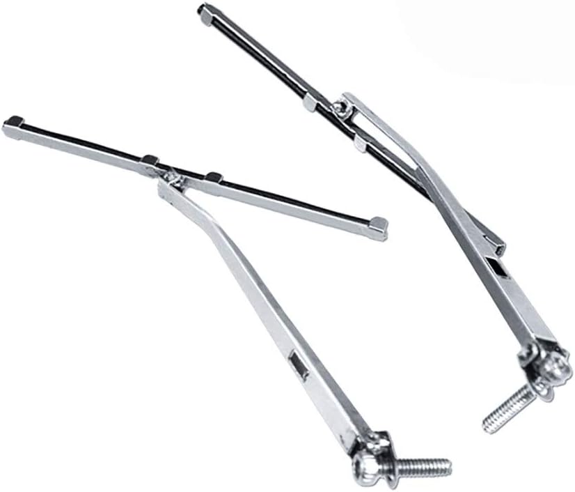 Ktyssp Left & Right Metal Windshield Wiper for 1/10 Traxxas TRX4 RC Car Decoration