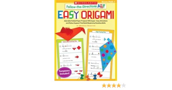 Follow The Directions Art Easy Origami Adorable Folded