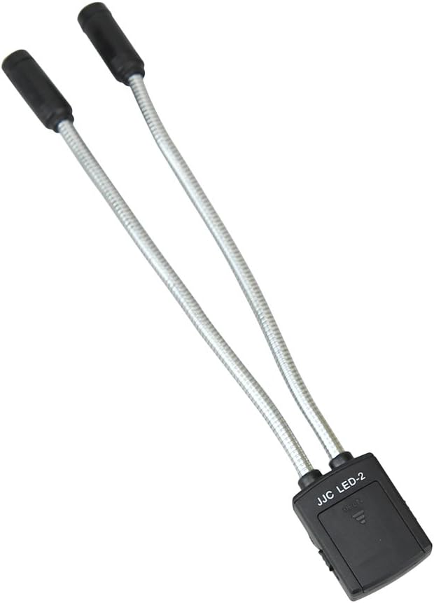 Amazon Com Jjc Led 2d Led Macro Arm Light 2 Led For Canon Eos 70d 700d Electronics