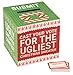 Ugly Christmas Sweater Contest Ballot Box and Voting Cards, Holiday Party Game (10 In)