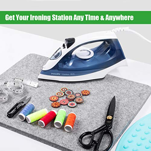 Wool Pressing Mat 17" x 13.5" 1/2 Inch Premium 100 New Zealand Wool