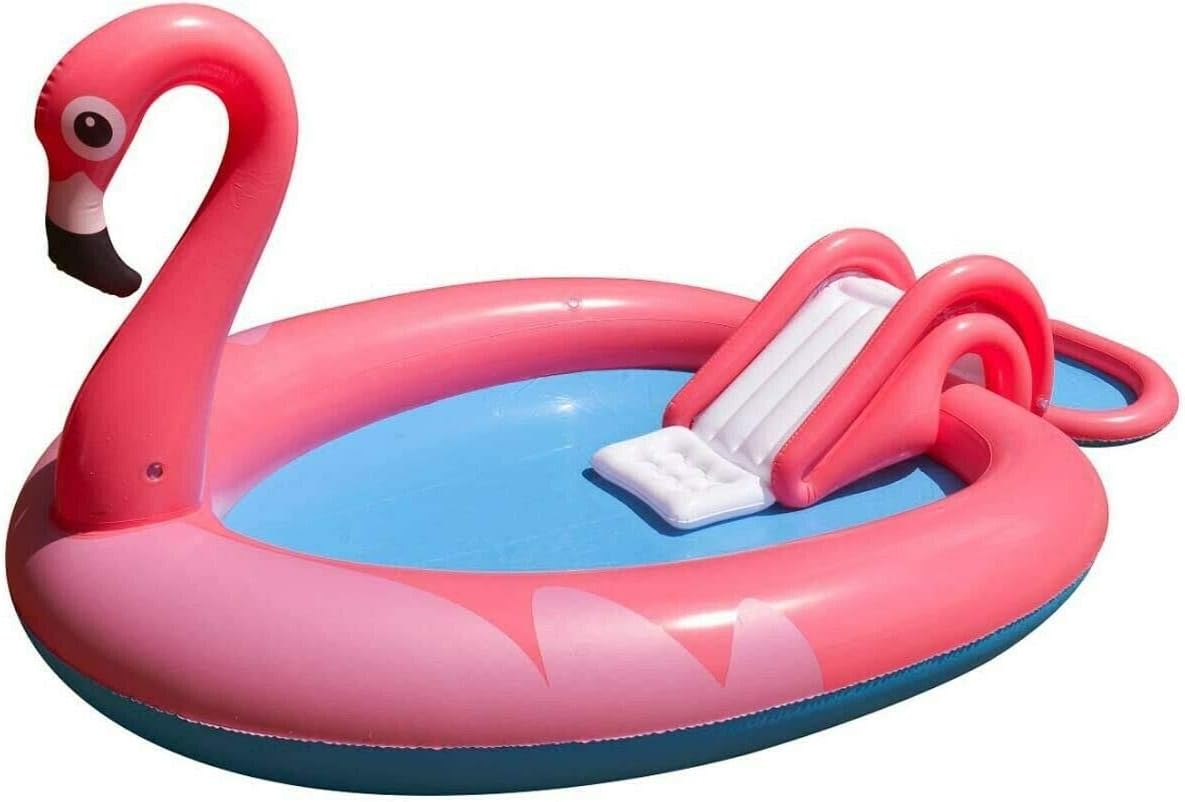 flamingo blow up pool