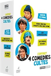 Coffret 4 Comédies Cultes - Marche À L'ombre + Viens Chez Moi J'habite Chez Une Copine + Les Spécialistes + Les Frères Pétard - Pack