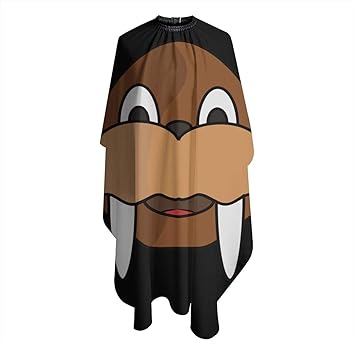 Amazon Com Cute Cartoon Walrus Haircut Salon Cape Hair Cutting