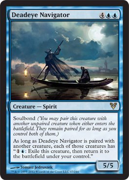Magic: the Gathering - Deadeye Navigator (47) - Avacyn Restored