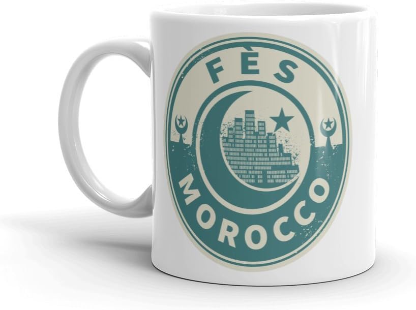 Morocco Fes 10oz Coffee Tea Mug #7448