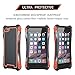 Carbon Fiber Aluminum Metal Gorilla Glass Heavy Duty iPhone 6s Plus/6 Plus Case(5.5