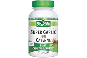 Botanic Choice Super Garlic Plus Cayenne, 60 Capsules