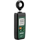 Extech LT250W Wireless Light Meter with ExView App, Lux/FC | Lux or foot-candles, ExView app, real-time monitoring, data logging, graphing, MIN/MAX/avg, portable