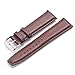 Gear S2 Classic Band, Pebble Time Round Band, Rerii Quick Release, 20mm Leather Watch Band, Strap for Samsung Gear S2 Classic, Moto 360 2 Man’s 42mm, Pebble Time Round