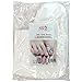 Pana Reusable (White) Thermal Cloth Insulated Booties for Paraffin Wax Heat Therapy Spa Treatments/Self Tanning