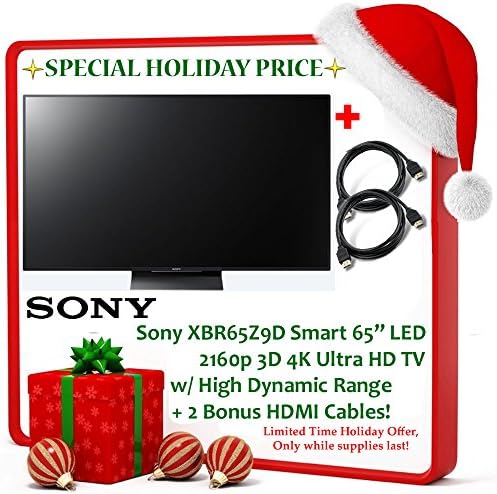 Black Friday Deal Brand New! Sony XBR65Z9D LED 65" Class 2160p Smart 4K Ultra LED HDTV + 2 Bonus HDMI Cables!