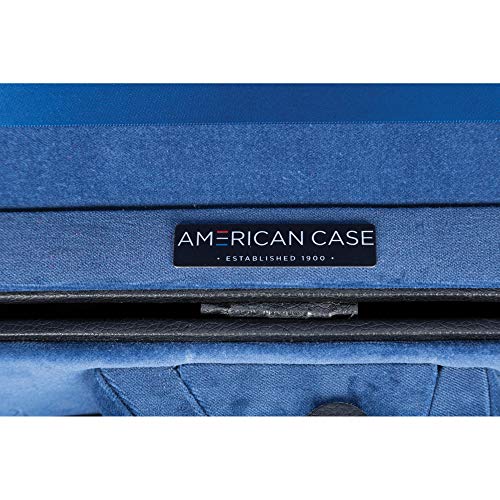 American Case Company Eagle Double Violin/Viola Case Blue