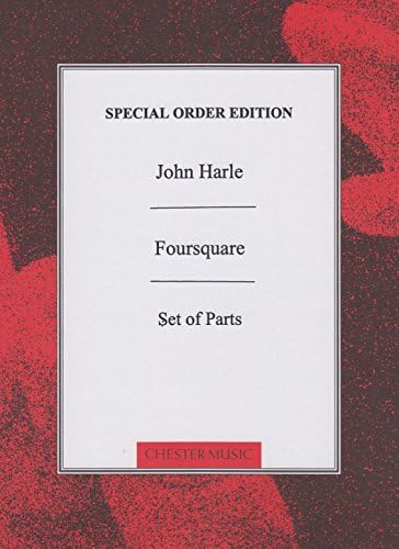 Foursquare for Saxophone Quartet by John Harle-PARTS ONLY