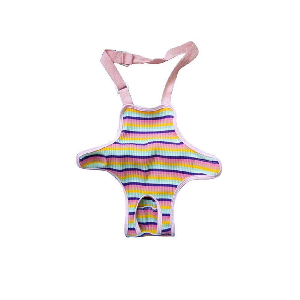 Reusable Dog Nappies, Lovely Female Dog Nappies Pants Machine Washable For Medium Dogs Large Dogs (Color Striped)