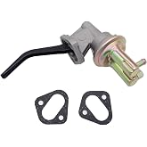 Mechanical Fuel Pump M6588 with 2 Mounting Gaskets Compatible for SBF 289 302 351W Muscle Car Carter
