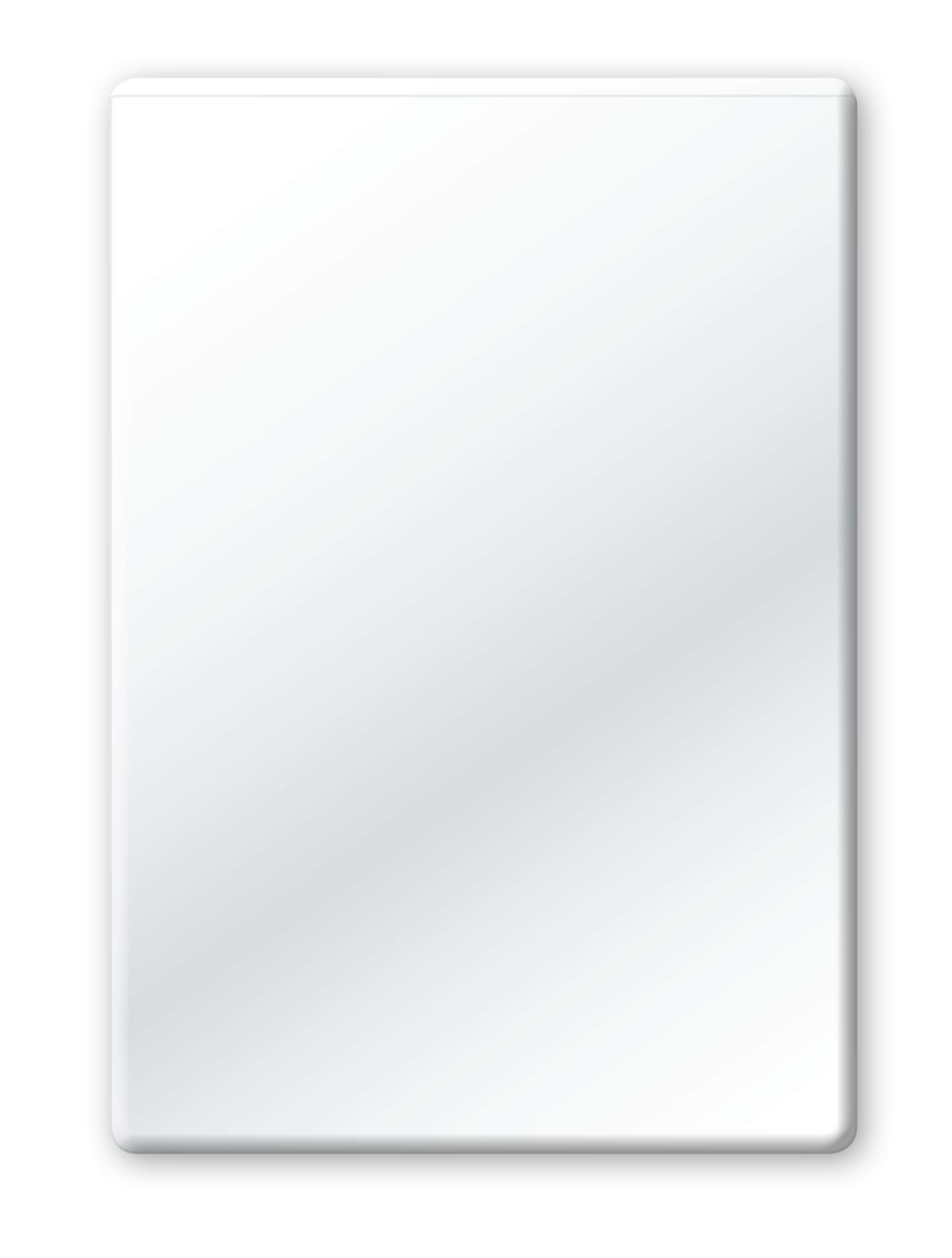 HERMA 1427 Self-Adhesive Pockets Transparent A4, Pack of 10, Slim Side Open, Transparent Pockets for Sticking, Film Pockets for Folders, Ring Binder, Collection Folder