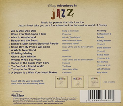 Disney Disney Adventures In Jazz Amazon Com Music