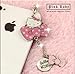Ip477 Pink Bow Style Kitty Dust Plug-Earphone Jack Accessories for Iphone 4 4s/ipad/ipod Touch/samsung/other 3.5mm Ear Jack