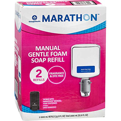 Marathon Manual Foam Soap Refill, 1000 mL, 2 ct (GP7671200