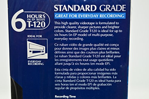 3 Maxell+Cassette+Standard+Grade+T+120