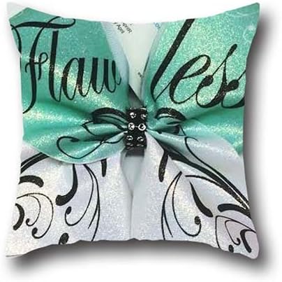 Eligible Zz Bow Throw Pillow Cushion Cover Pillowcase For Sofa 18*18