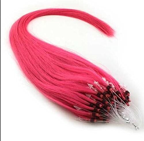 Futuretrend@22" Loop Micro Ring Beads Tipped Remy Human Hair Extensions 100s for Women's Beauty Hairsalon in Fashion