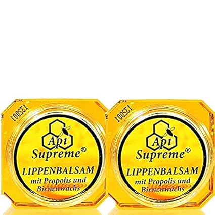ApiSupreme® Lippenbalsam Propolis (2x12ml) Vertrieb: Naturprodukte-MV® Lippen Balsam Pflege Balm Api Supreme
