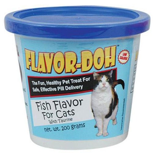Flavor-Doh for Cats - Fish flavor - 7 oz