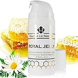 Royal Jelly - Natural and Organic Face Moisturizer & Hand Cream, Anti-Aging, Anti-Wrinkles & Anti-Acne Remedy, Best Treatment for Age Spots, Scars and Stretch Marks, for Women and Men, 3.38 oz