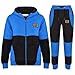 Kids Jogging Suit Boys Girls Designer's Tracksuit Zipped Top & Bottom 7-13 Years