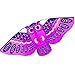 Hengda Kite for Kids 44inch Children Cartoon Owl Birds Kites with 30m Flying Line-Purple