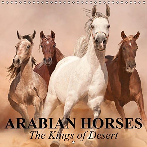 Arabian Horses â€¢ The Kings of Desert - The Arabian Horses - Drinker of The Wind (Monthly Calendar 2019, 14 Pages, Size 12 inch Square =)