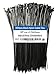 Aroma Trees 10 Inch 300 Pcs Heavy Duty Zip Ties Black Nylon Cable Ties Certified for Office and Home Use for Organizing Cables and Objects, Highly Durable Strong