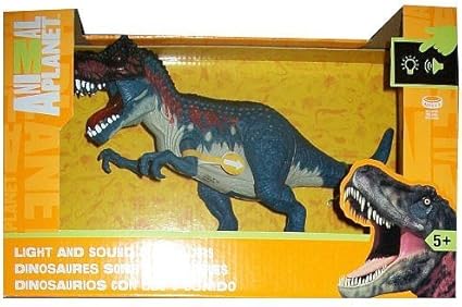 dinosaurio con luz y sonido