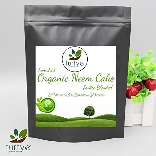Turtye Organic Neem Cake with Perlite Blended (5 Kg) Pesticide for Garden Plants