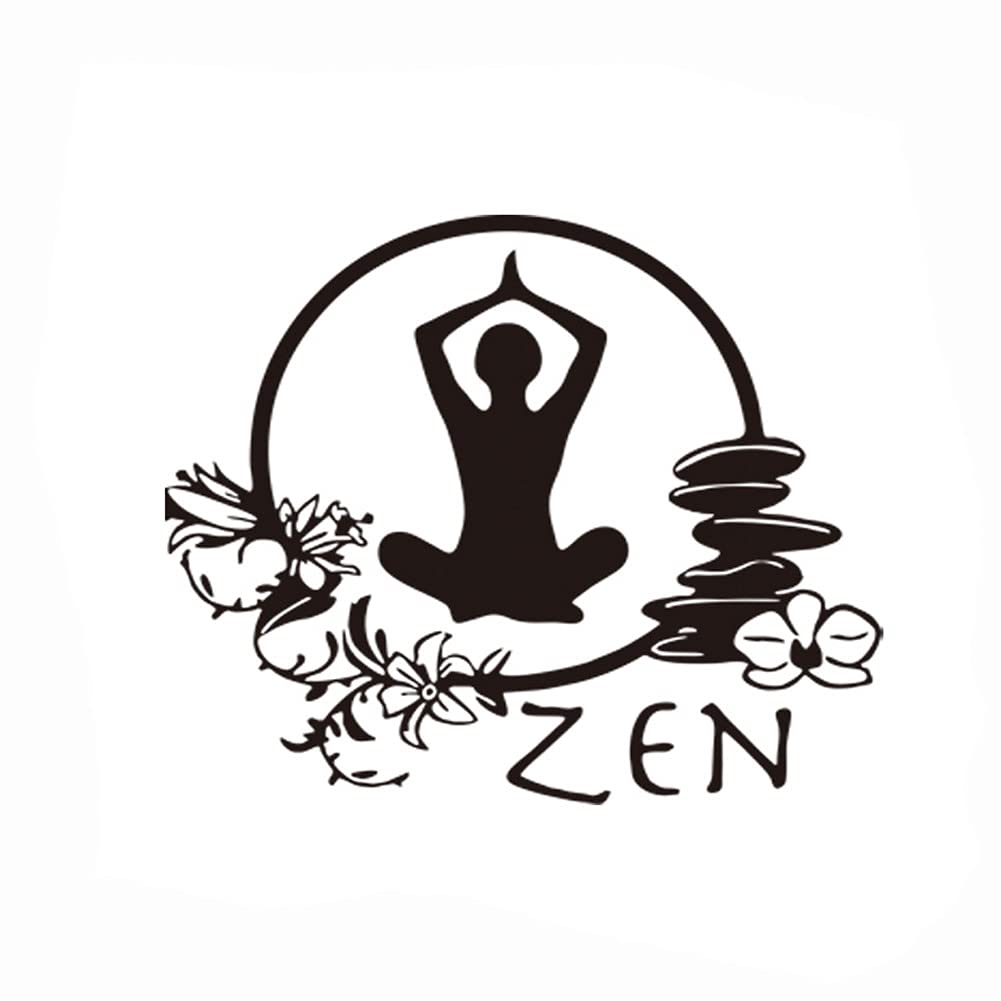 Zen Yoga Wall Sticker for Home Decor