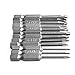 Feamos 12Pcs Hex Shank Magnetic Phillips Cross Screwdriver Bits 50mm 1/4 Inch