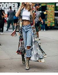 Traje de baño sexy para dama, con capucha, vestido de playa, largo kimono, chaqueta