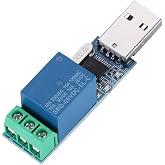Taidda USB Relay Module, Sturdy Lightweight Lcus1 USB Relay Module Intelligent USB Switch Control Module Onboard Control Chip