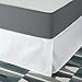 ZINUS SmartBase Bed Skirt, 16 Inch Drop, For Use with SmartBase, Easy On & Off Design, Queen