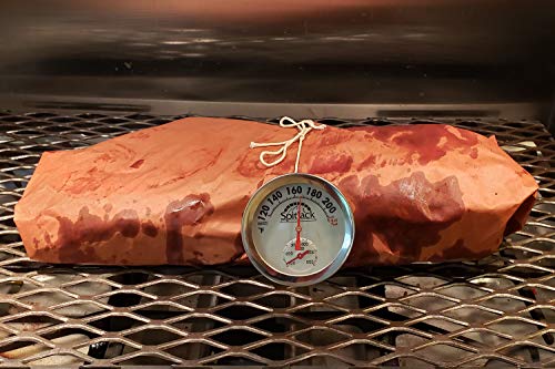 SpitJack Dual Sensor Meat and Oven Thermometer for Rotisserie Cooking Whole Pig, Hog, Lamb and Turkey. Internal and External Meat Probe.